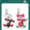 Xmas Tableware Holder Home Dorm Hotel Cutlery Organizer Popularity Improvement