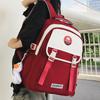 School Bag New School Bag Female Junior High School Student High School Student Backpack Grade 3-6 Large Capacity Simple Lightweight Backpack