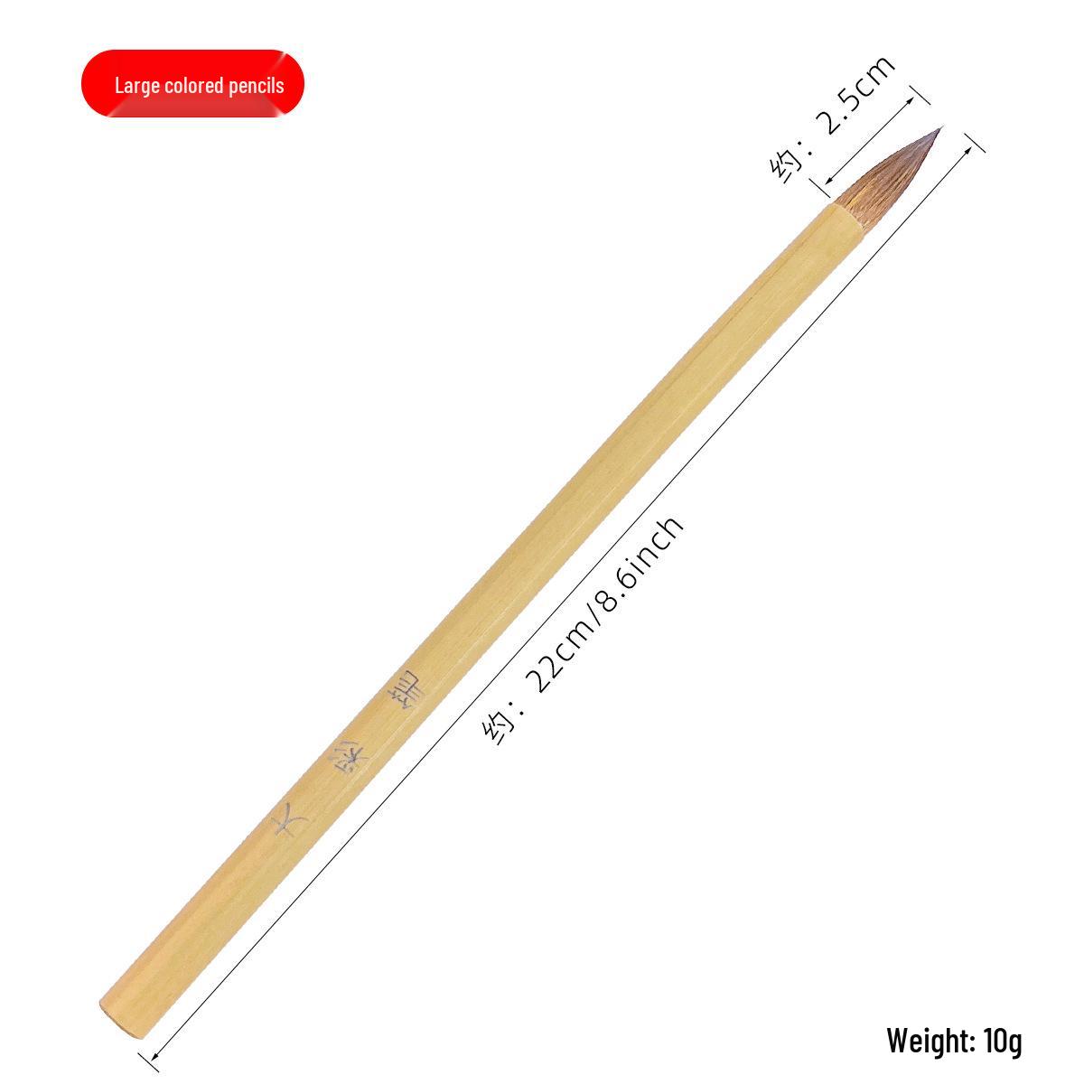 Jingdezhen Large Ceramics Painting Pens - Water-Dipped Blue, White Filling, Underglaze & Overglaze Colors