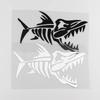 Fish Skeleton Skull funny vinyl car sticker waterproof car decal stickers on car truck bumper rear window