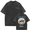 Tee New Arrival s Clothes Shirt T-Shirts  Tshirt for  Ropa Hombre Washed Metal Rock Band Go635