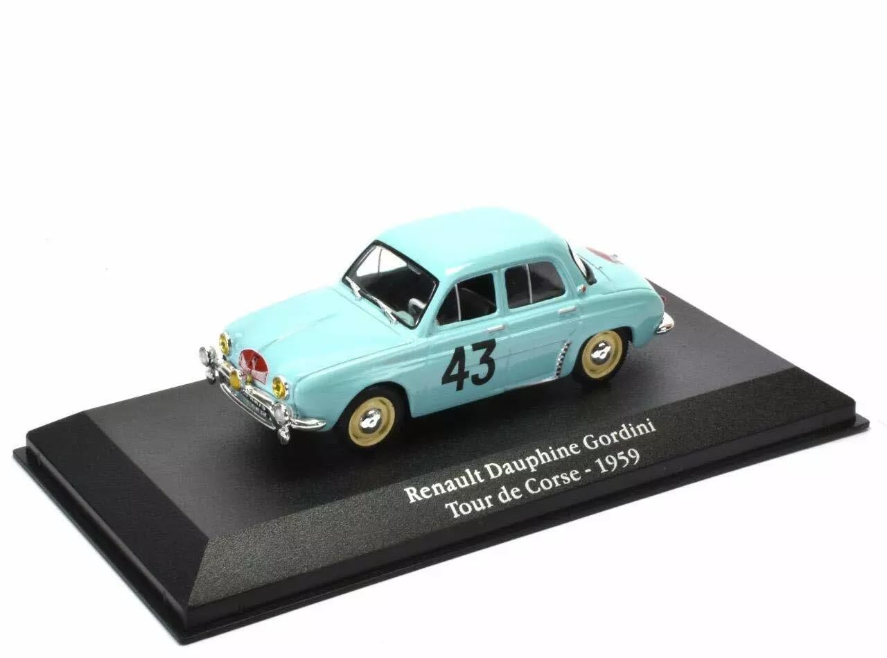 

1/43 Renault Dauphine Gordini Tour de Corse 1959 синий