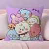 Pillowcase Toon Gift Cushion Cover Bedroom Home Sofa Chair Seat Decor Pillow Case Cute Cartoon Characters B-B-Bt-21
