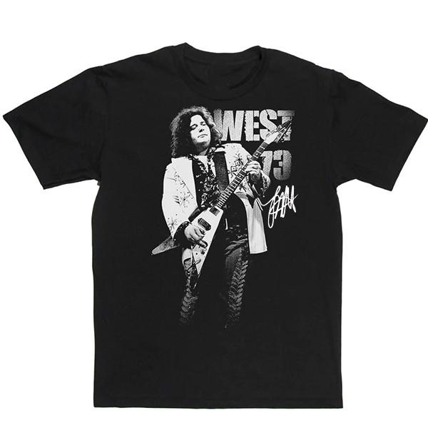 

Vtg Leslie West Gift For Fans Cotton Black Unisex Shirt Unisex T-Shirt XXXL
