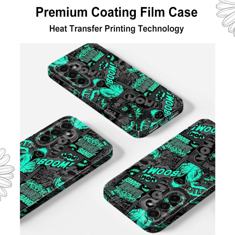 Funda de Teléfono Payaso Oscuro Para Samsung Galaxy A57 A37 A17 A56 A36 A26 A16 A06 A55 A35 A25 A15 A05 4G 5G Película Cubierta Dura