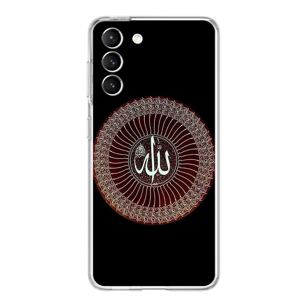 Muslim Islam Bismillah Allah Phone Case For Samsung Galaxy S22 5G S20 Ultra S21 FE 5G S10E S9 S8 S10 Plus Note 20 10 Clear Cover