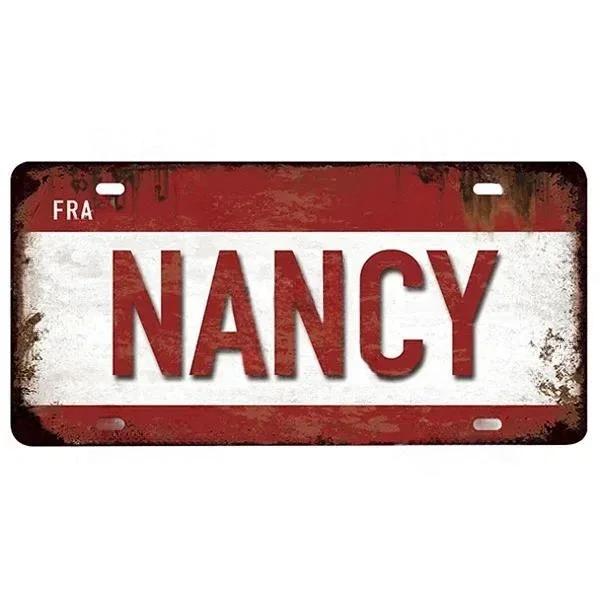 Vintage France City Plate PARIS/LYON/MARSEILLE Flag Poster Metal Plaque Aluminum Sign Man Cave Garage Club Bar Cafe Wall Decor