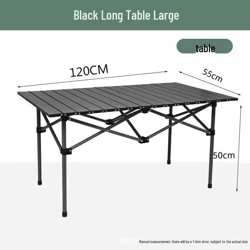 Portable Roll-Up Camping Picnic Table