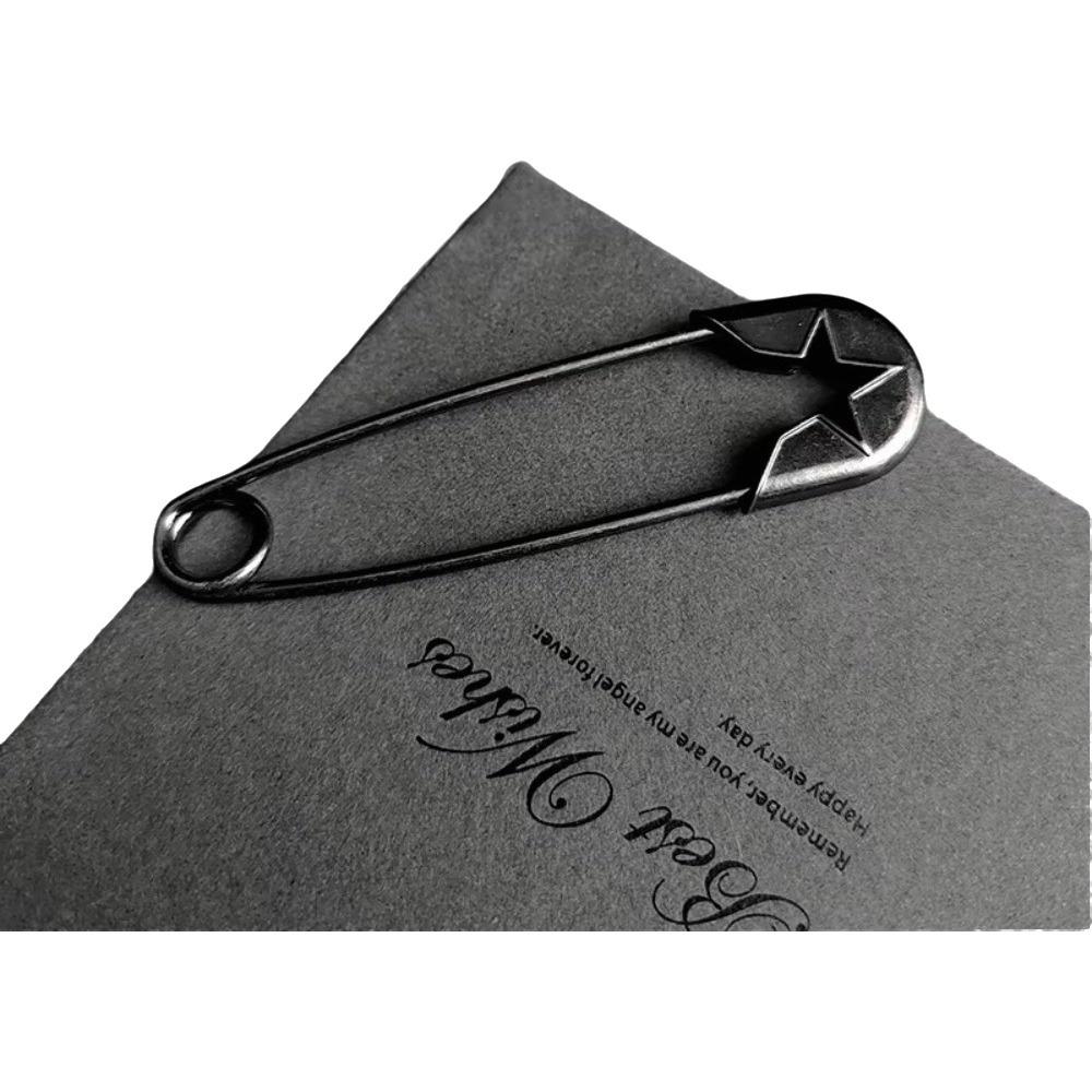 Adjustable Retro Large Pins Fixed Needle Clothing Metal Safety Pins Lapel Pin  Hat Coat Accessory