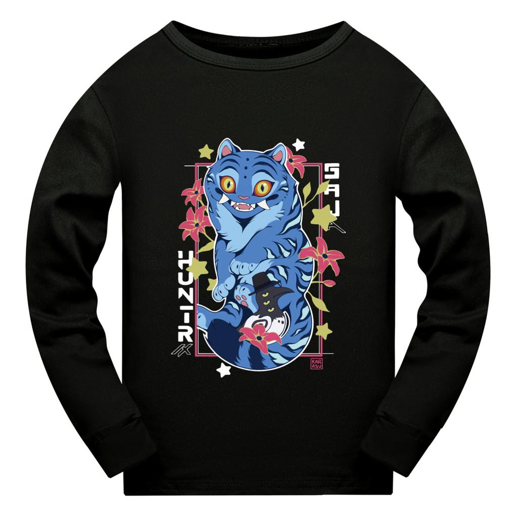 4860 Kids Girls Derpy Rumi Zoey Mira Super Star Print Long Sleeves T-Shirt