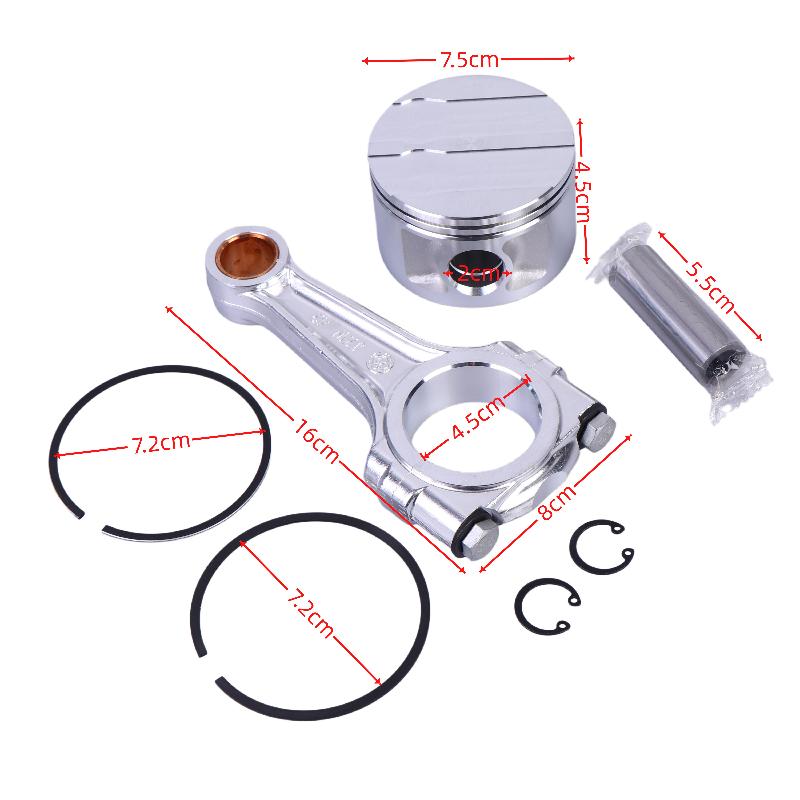 1 Set Connecting Rod/Piston Of Complete For Refrigeration Compressor 30229868 4Ge-20 4Ge-23 4Ge-30 4Ge-20Y 4Ge-23Y 4Ge-30Y-40P