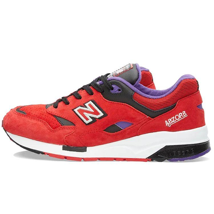 

New Balance 1600 Красные мужские кроссовки Черный Фиолетовый CM1600BD