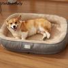 Universal Heighten Thickened Pet Bed Warm Comfortable Cat Puppy Nest Wear Resistant Removable Pet Sofa Bed Four Seasons