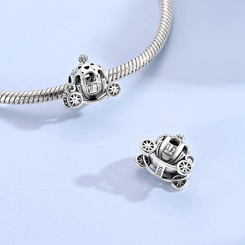 Original Copper Charms Bead Pendant Bear Puppy Love Starry Night Charms Fit Bracelet Bangle Women Diy Jewelry Gift