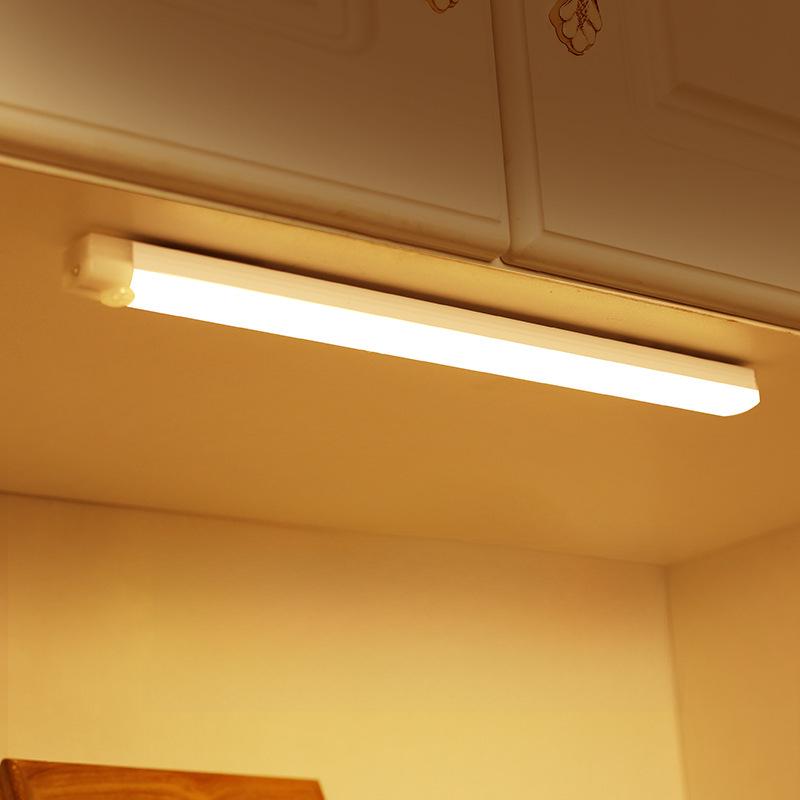 

Умный перезаряжаемый светодиодный светильник для шкафа с магнитной полосой и датчиком движения 2-3W