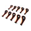 10 Pcs Golf Iron Head Cover Set with Zipper Golf Club Headcovers Fits Most Clubs Protective Golf