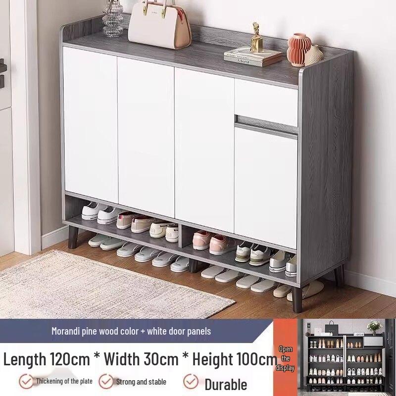 Multi-Layer Dustproof Shoe Cabinet for Entryway and Stairwell Storage