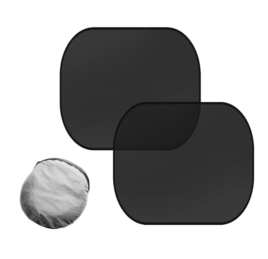 

Car Sun Shade Side, Static Cling Type, UV Protection, Car Window Sunshade, Car Shade, 44 x 38cm чёрный