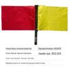 Multi-Color LED Flashing Command Signal Flag with Horn