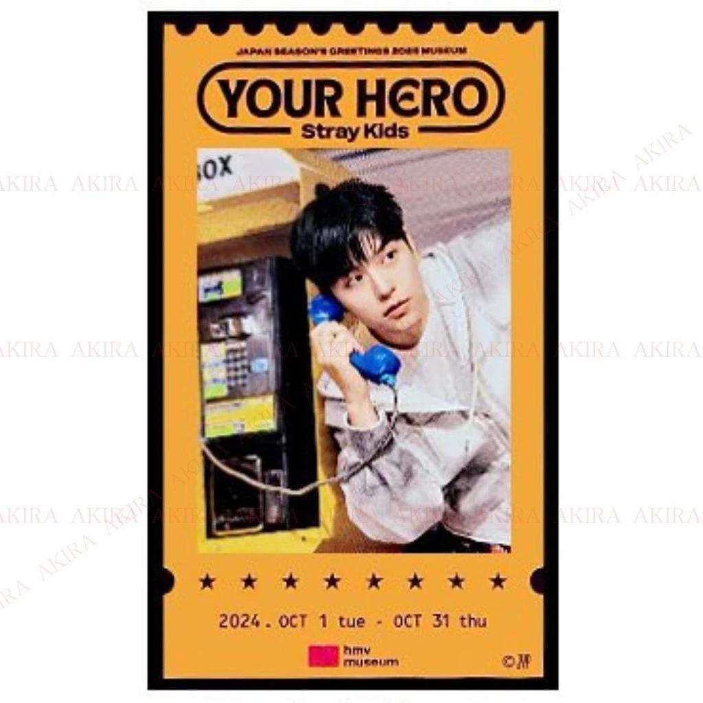 Stray Kids YOUR HERO JAPAN SEASON’S GREETINGS 2025 MUSEUM MD Photo Card