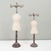 Easy To Use Velvets Jewelry Display Stand with Quick Access Jewelry Showing Holder for Accessory Changes and Protections