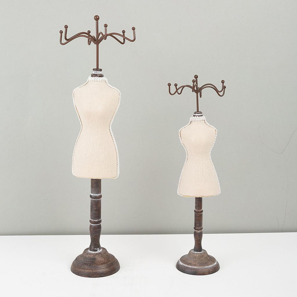 Easy To Use Velvets Jewelry Display Stand with Quick Access Jewelry Showing Holder for Accessory Changes and Protections