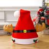 Snowman Plush Reindeers Antlers Hat Polyester Xmas Arts Hats Christmas Hat  Xmas Gift