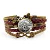 Seven Trendy Archangels Time Gem Bracelet For Women Cartoon Character Style