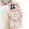 For Honor X8B X8C X8A Phone Case Daisy Flower Butterfly Bow Pattern Girly Casing Soft Liquid Silicone Shockproof Back Cover