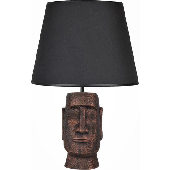 

Абажур Moai современного дизайна чёрный