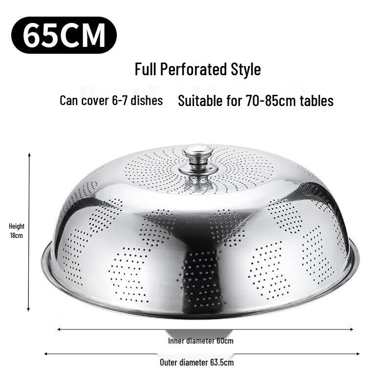 Flavinz 50CM Stainless Steel Food Cover