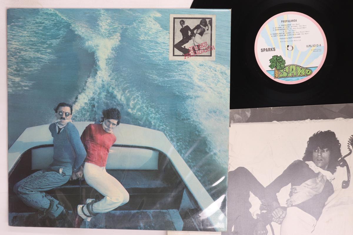Виниловая пластинка SPARKS  Propaganda ILPS9312 ISLAND 1974 UK Рок Б/у