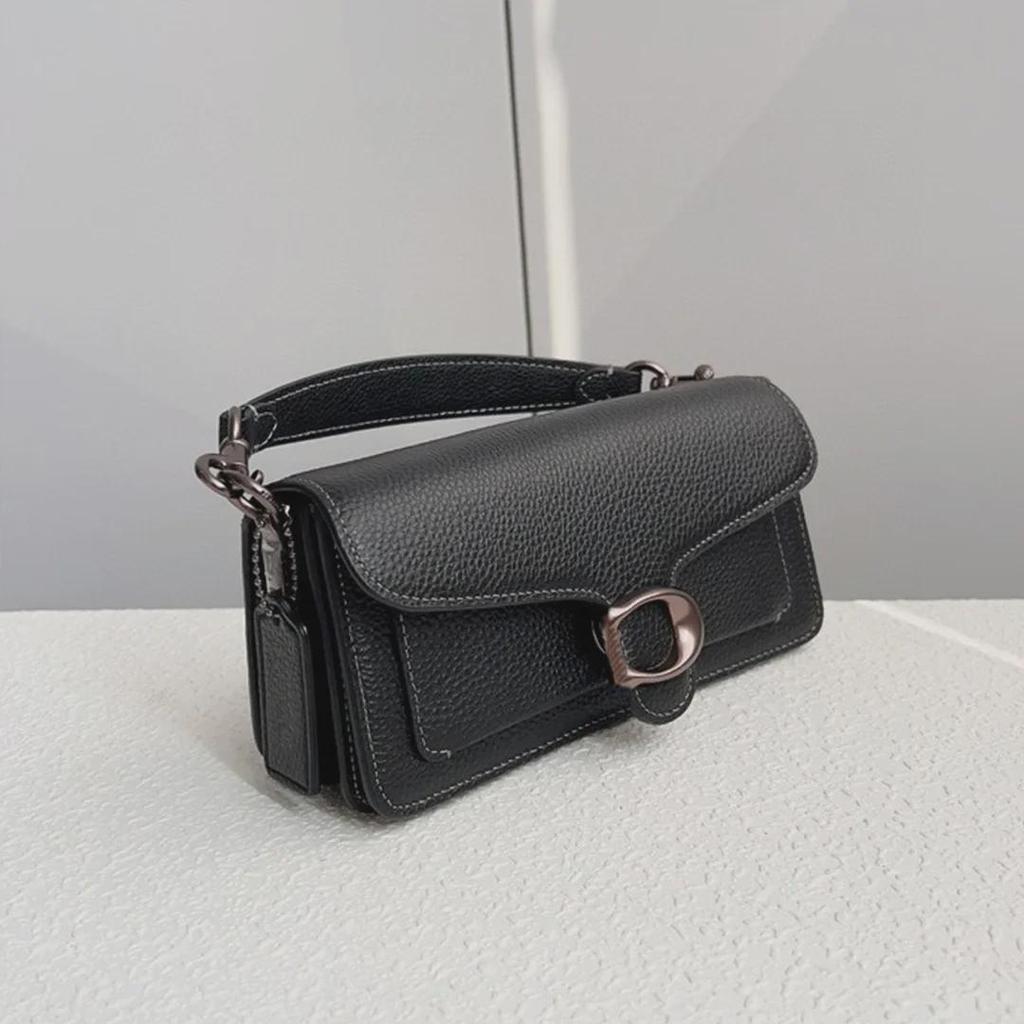 2023 Retro Lychee Grain Cowhide Tabby 20 Dionysus Shoulder Bag - Women's Square Messenger