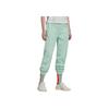 Adidas Stella McCartney Pants Solid Color High Waist Knitted Sports Pants Women Bottoms Frosted-Green HG1329