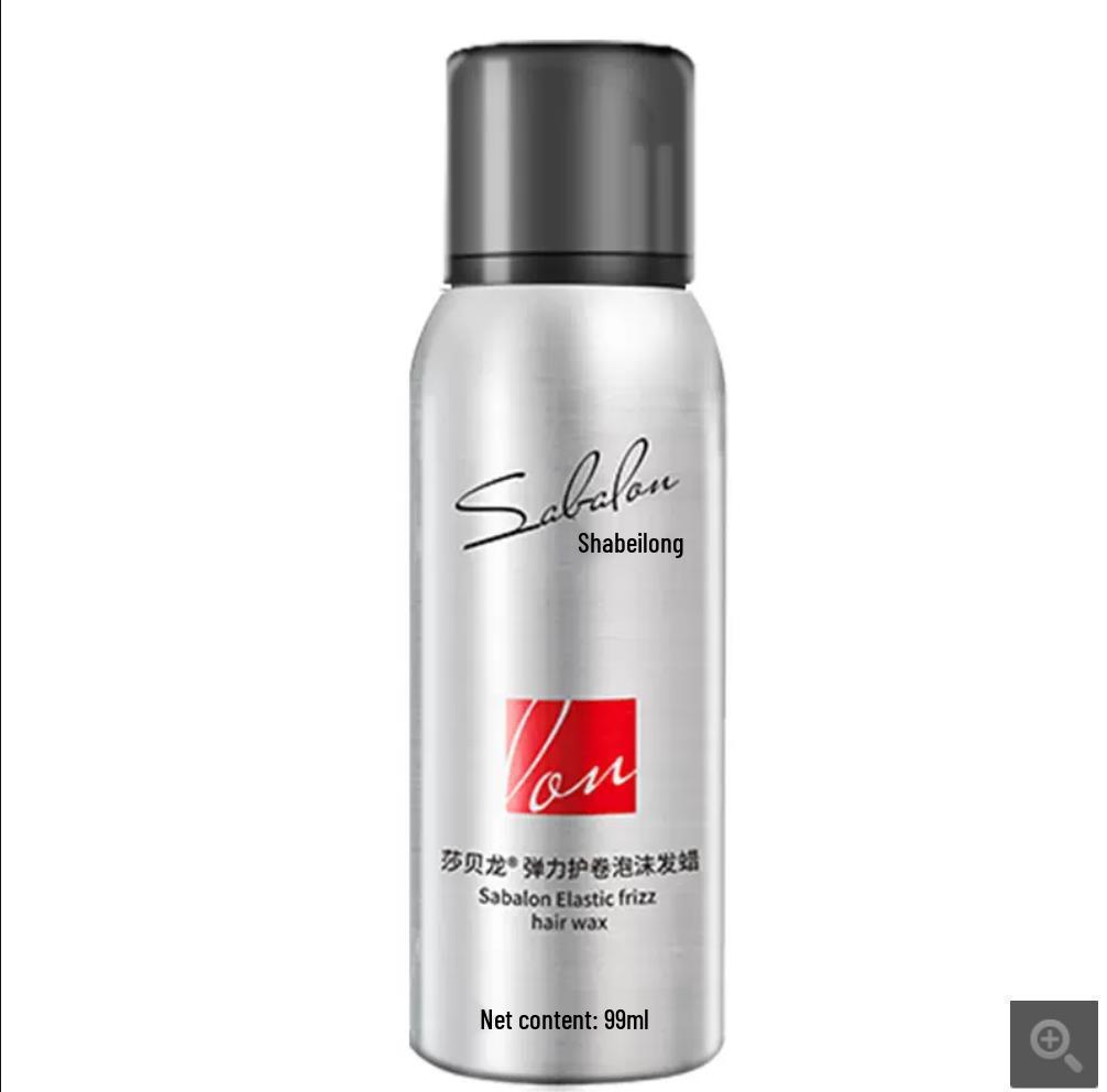 Shabelong Curl-Defining Foam Wax for Moisturized, Volumized, and Protected Curls - Unisex Styling Gel.
