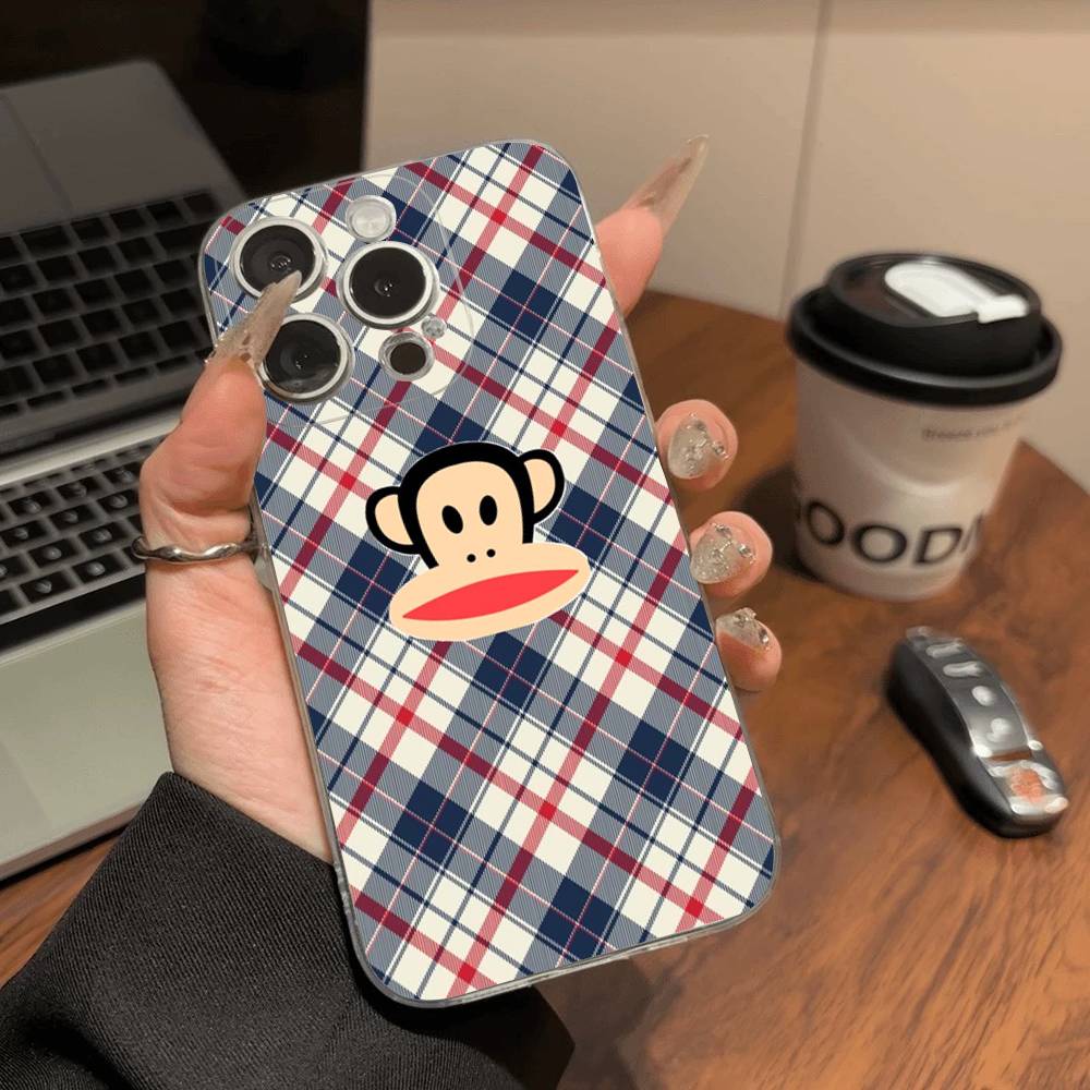 Famous Luxurious P-paul F-frank Transparent Soft Phone Case For IPhone 15 12 14 16 17 13 Plus 11 Pro Max 13 Pro