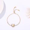 Korean Style Zircon Flower Bracelet for Women - Trendy, Simple, Personalized Design