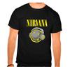 NIRVANA Rock Band Rock Music Legends BLACK T-Shirt - 954-