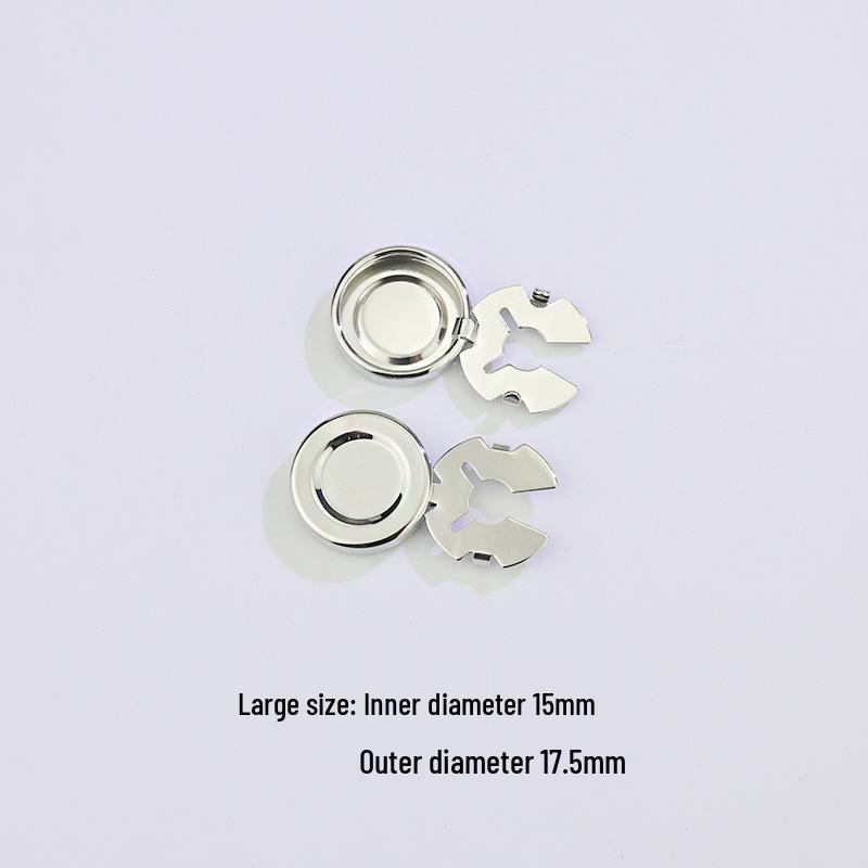 Copper Turtle Shirt Button & Cufflink Set: Polished, Electroplated, DIY Brooch & Accessories