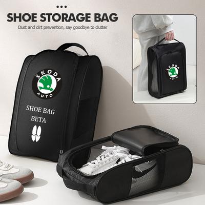 AAABT1 Do Skody Torba na Buty Bagażnik na Buty Torby Organizer na Buty Akcesoria do Przechowywania S Kodiaq Octavia 2 3 Yeti Karoq Rapid Fabia VII VRS