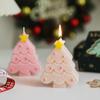 Christmas Tree Shaped Scented Candle Gift Box - Holiday Decoration & Souvenir