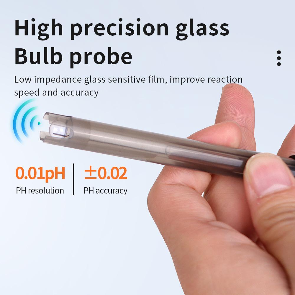 Tester pH 0-14 AZ8601 Detektor Jakości Wody Wyświetlacz LCD Miernik ORP PH Odłączana Sonda Monitor Wody do Akwarium Zbiornika Rybnego