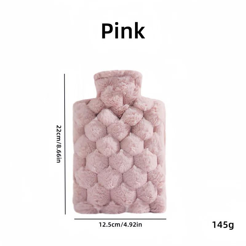 

1000/500ML Hot Water Bottle Bag Winter Hand Warmer Hand Warmer Reusable Warmer for Girls Portable Keep Hand Warmer Hot Water Bag