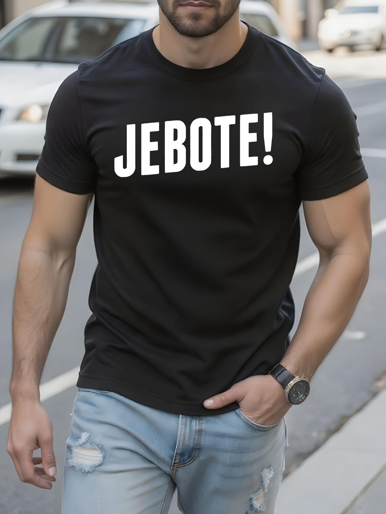 Jebote Casual Tshirt - Bold JEBOTE Slogan Print L