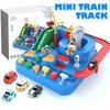 Car Adventure Puzzle Rail Car Toys Fun Early Educational Racing Tracks Toy Parent-Child Interactive Playsets Kids Xmas Gifts