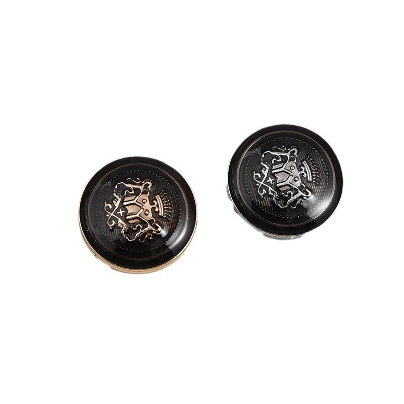 10Pcs Xiaoxiangfeng Buttons Retro British College Style Metal Coat Hand-Sewn Coat Shirt Buttons Clothing Accessories