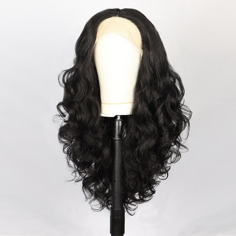 Wigs Women In Middle BoBo Hair Short Brown Wig Model Straight