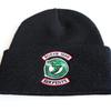 European and American Popular River Valley Town Woolen Hat Riverdale Embroidered Knitted Hat, Warm Pullover, Hip-hop Style