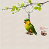 Cute Parrot 2D Acrylic Keychain, Decorative Hanging Charm for All Events & Holidays, Ideal Gift Choice