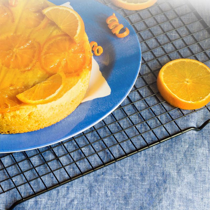 1/2pcs Cake Cooling Rack Stainless Steel BBQ Bread Drip Dry Rack Cooling Grid Baking Pan Household Baking Tool Single Layer TMZ